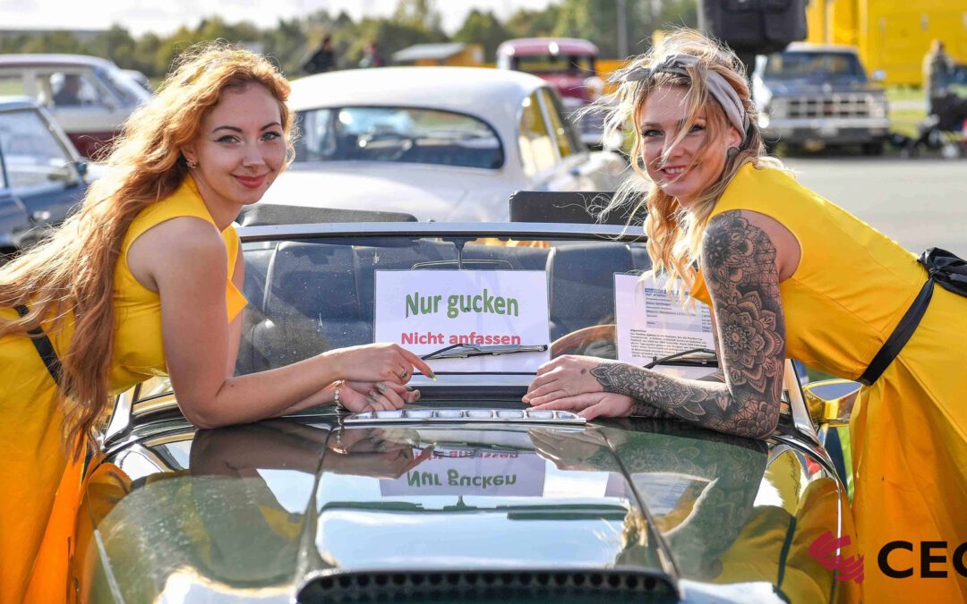 ADAC, Old- und Youngtimertreffen, Hannover, Laatzen, Besucherrekord, ADAC Niedersachsen / Sachsen-Anhalt, Designklassiker, Fahrsicherheitszentrum Hannover-Laatzen, Beschallung, Bühne, LED-Wand, Verstromung, Logistik